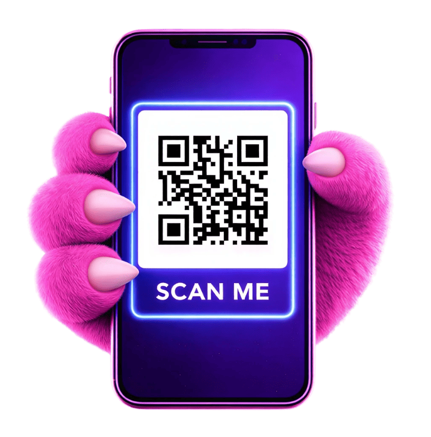 MAW Studio CTA QR Code qui renvoit vers la version mobile du site web